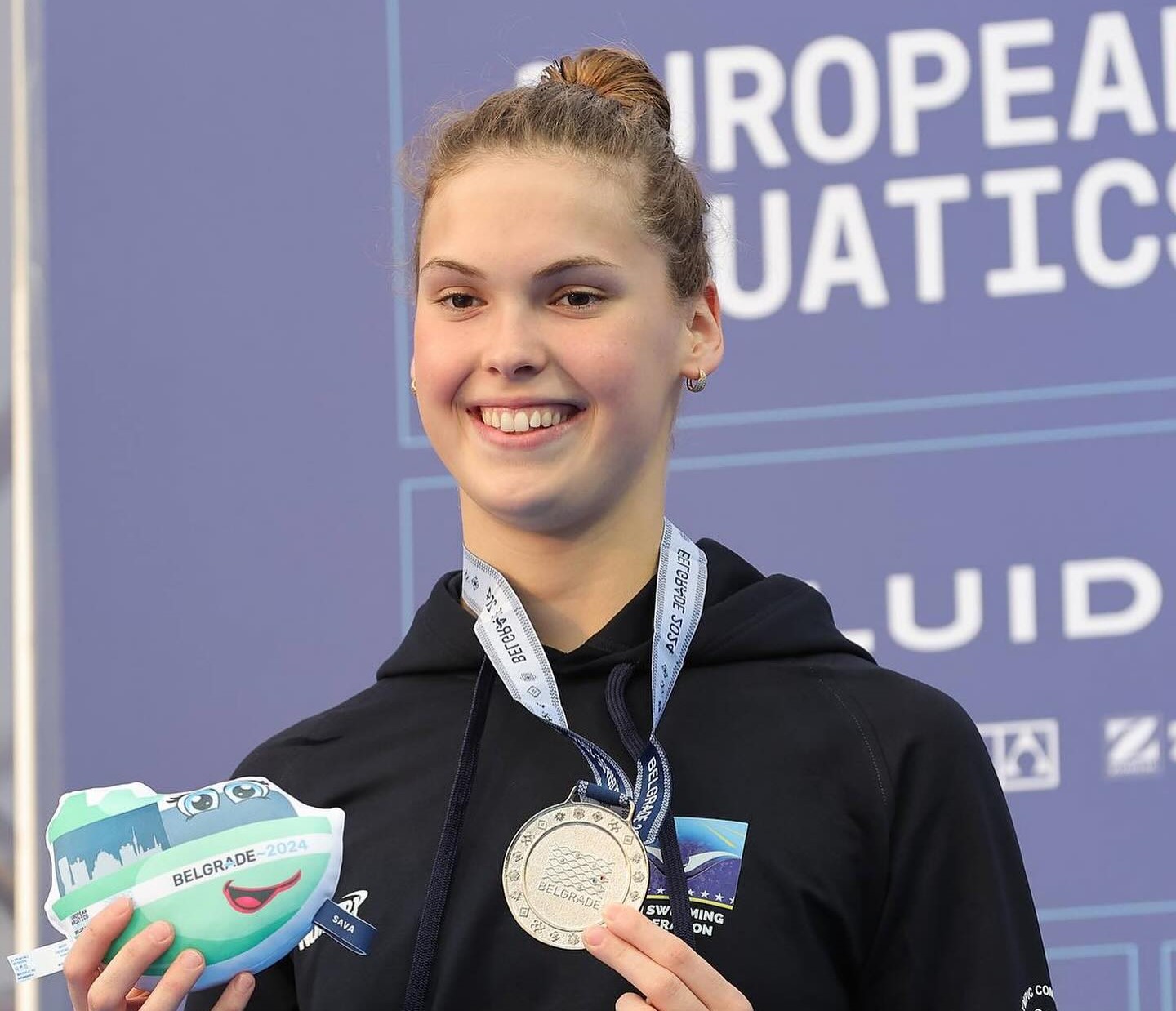 ボスニア初の五輪メダルなるか　紛争後生まれの希望の星、女子水泳代表ラナ・プダル