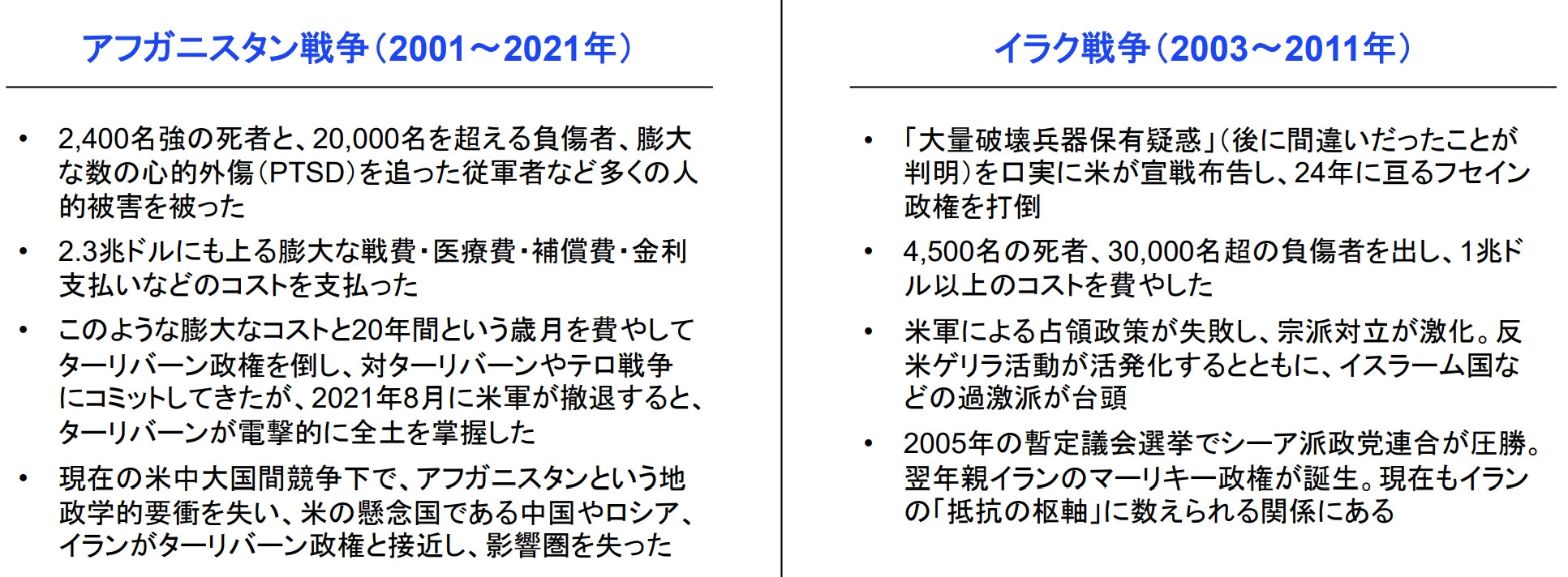 中東の新しい地政学（後編2）：「10月7日」以前に予見されていた未来／2001～2023