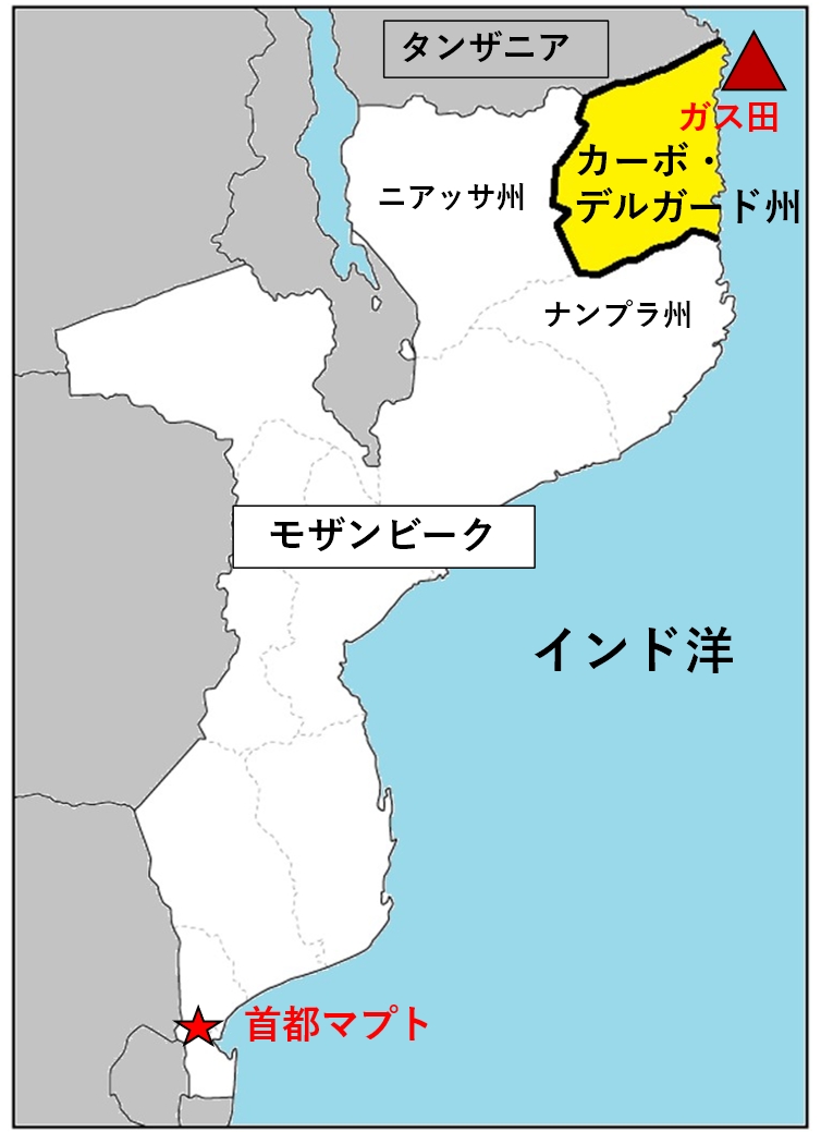 
<span>再び動き出したモザンビークの天然ガス開発――ホルムズ海峡のリスク回避に地理的利点</span>
