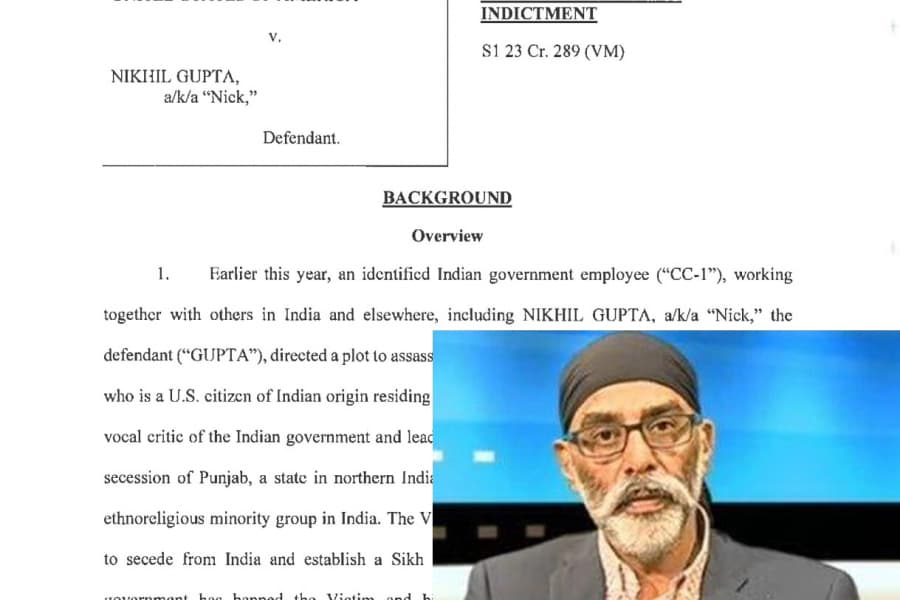 北米で5人のシーク教徒殺害を計画：インド情報機関の秘密工作、「インド太平洋戦略」に衝撃