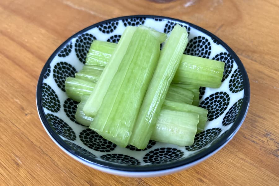 セロリで十枚