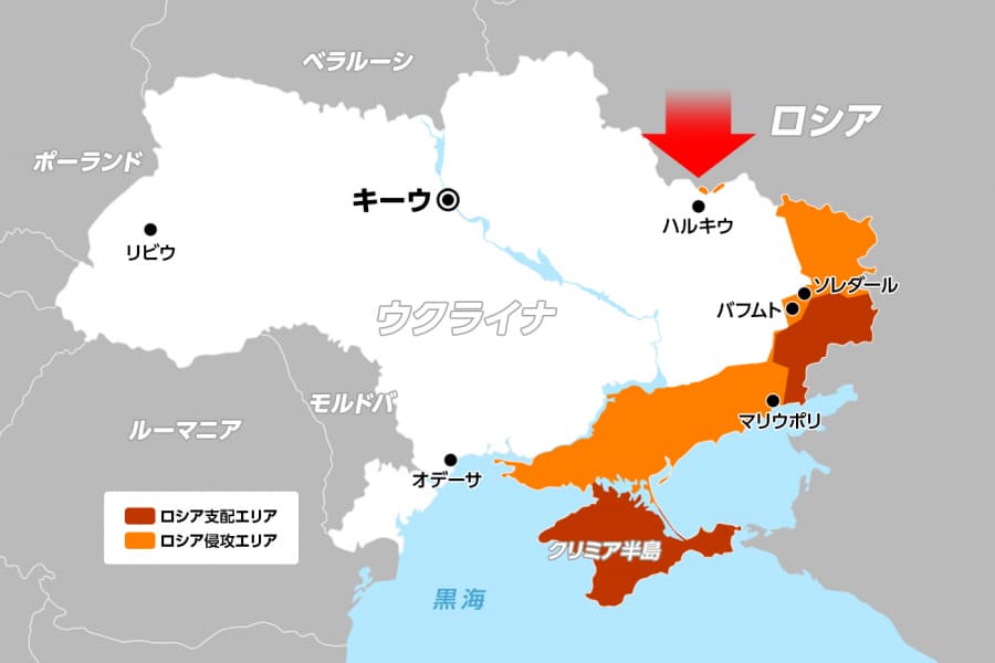 ハルキウ州での「緩衝地帯」構築を防ぐ「欧米兵器による越境攻撃」容認
