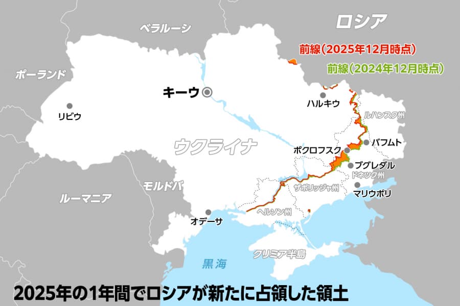 過去1世紀で「最も進軍速度の遅い戦争」5年目の焦点