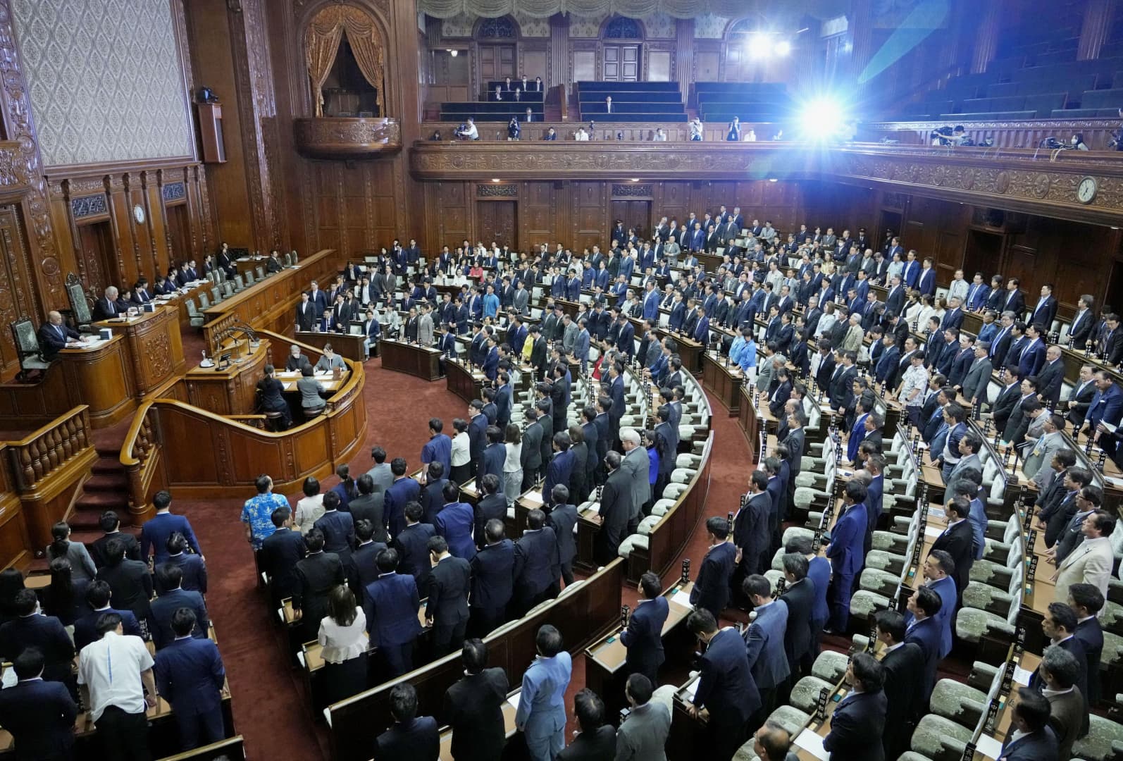 「副首都」構想関連法案を賛成多数で可決した衆院本会議